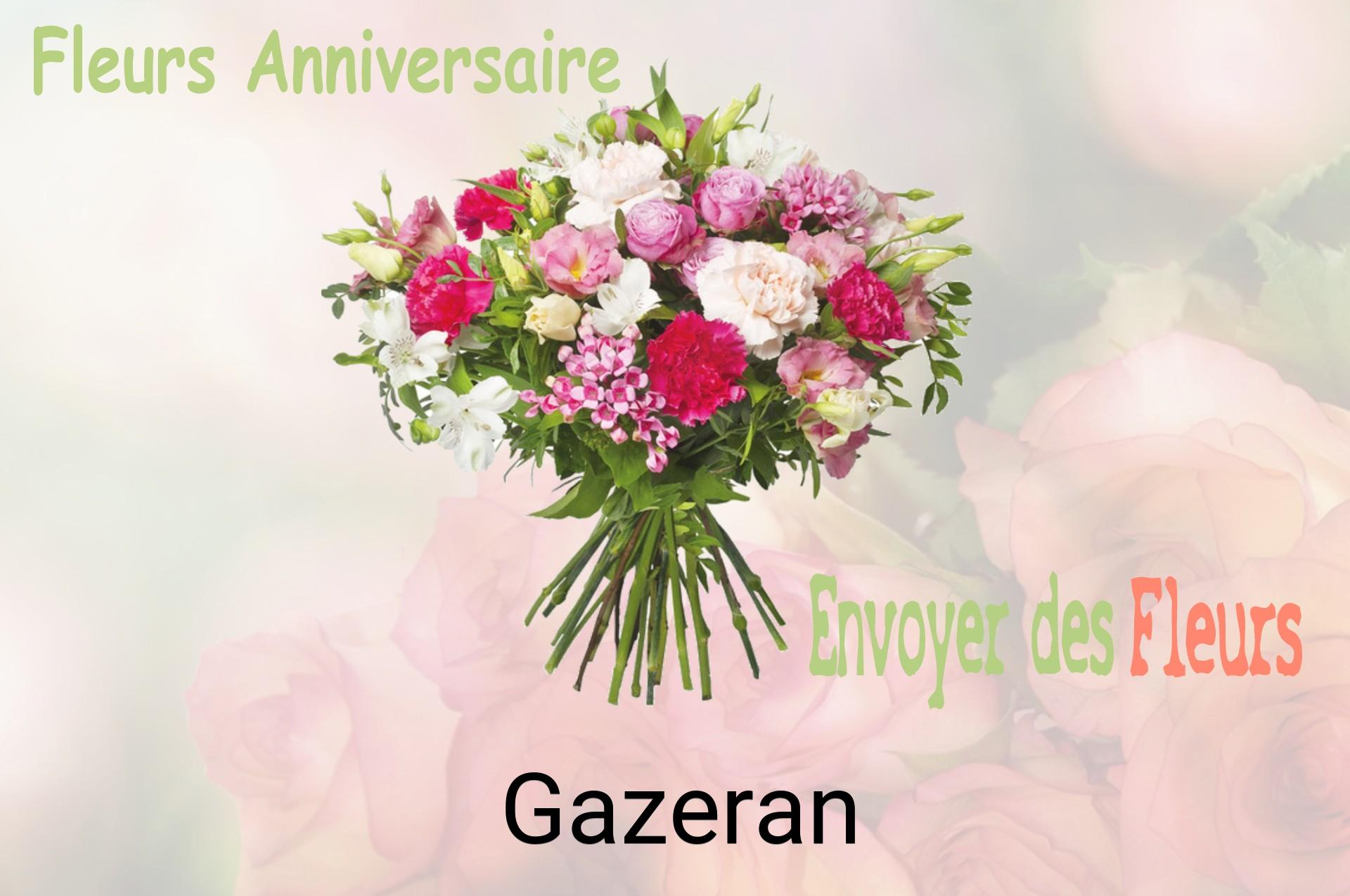 Bouquet de fleurs d’anniversaire livré à Gazeran